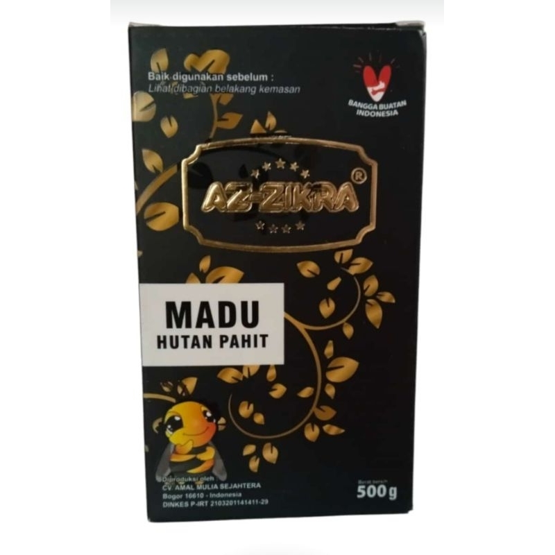 

Az Zikra Madu Hutan Pahit 500g