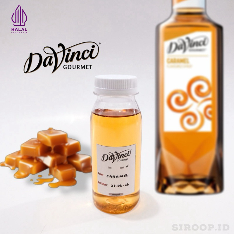 

Repack Davinci Caramel Syrup (100ml,75ml,30ml)