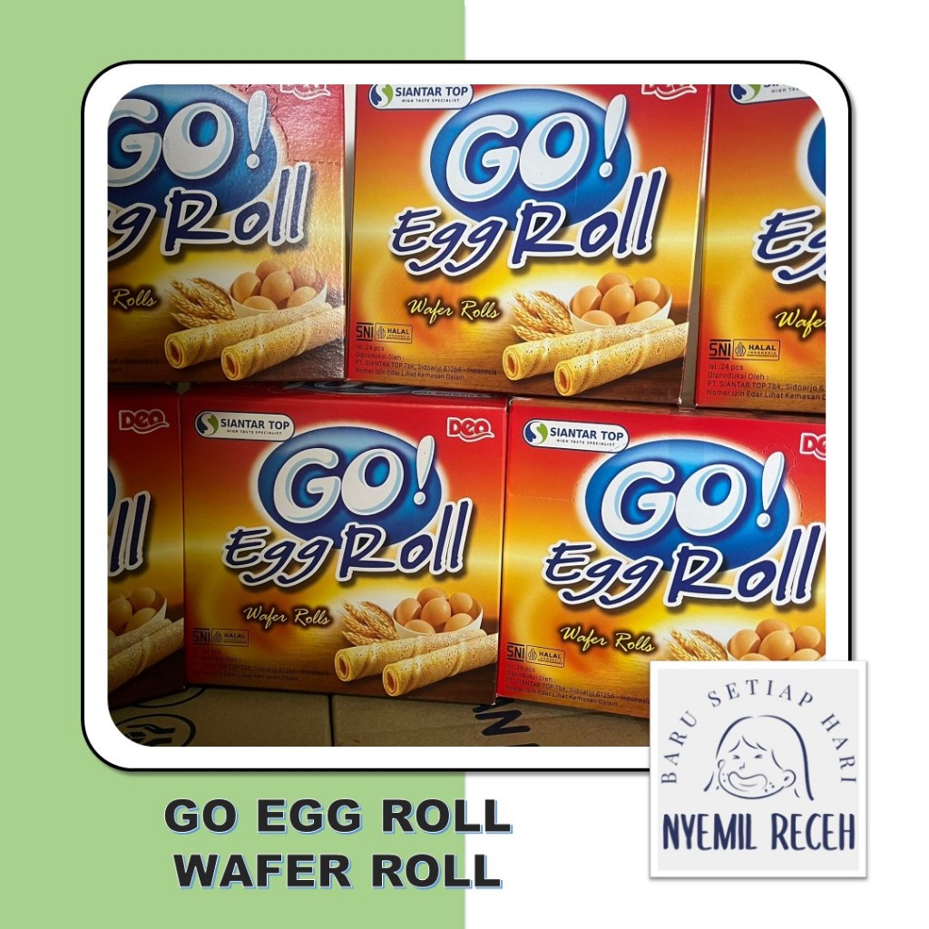 

Go Egg Roll Wafer Roll 24pcs