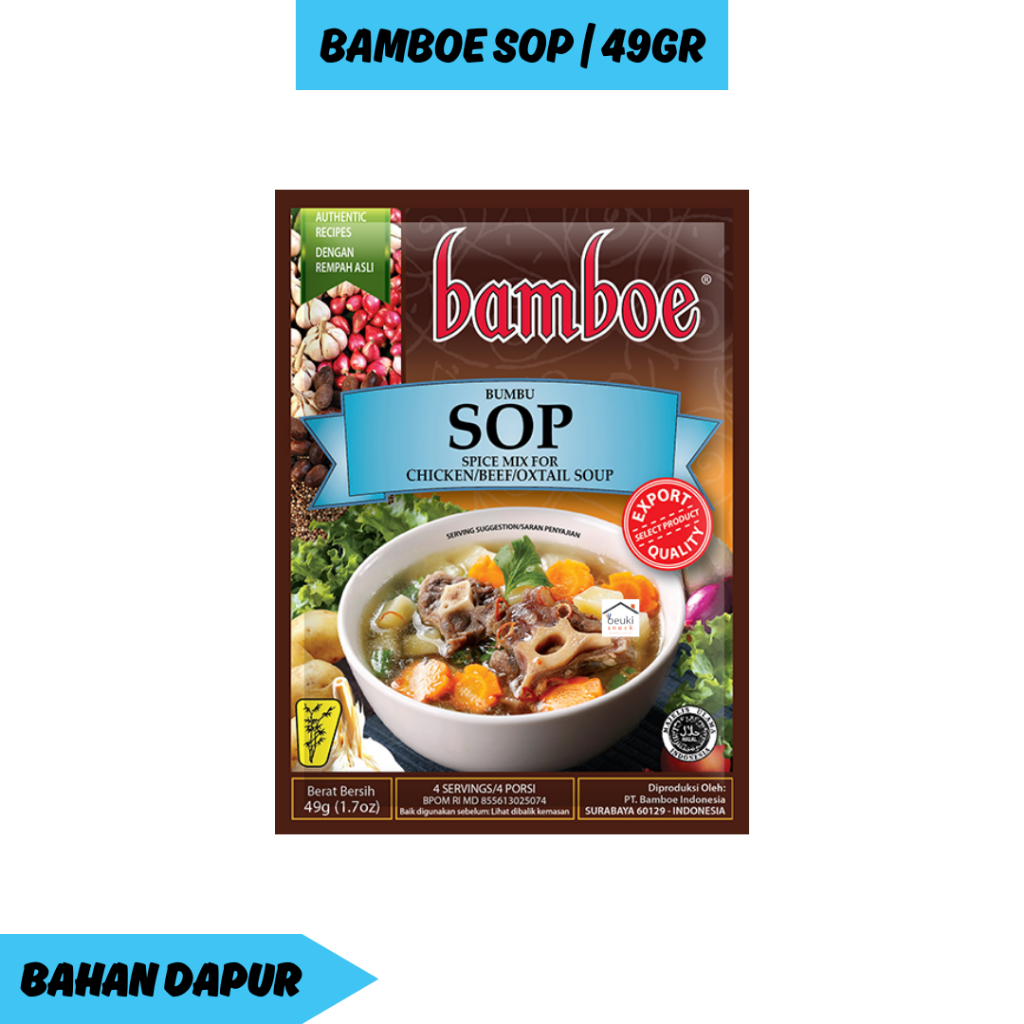 

Bamboe Sop Buntut Bumbu Masakan Khas Indonesia