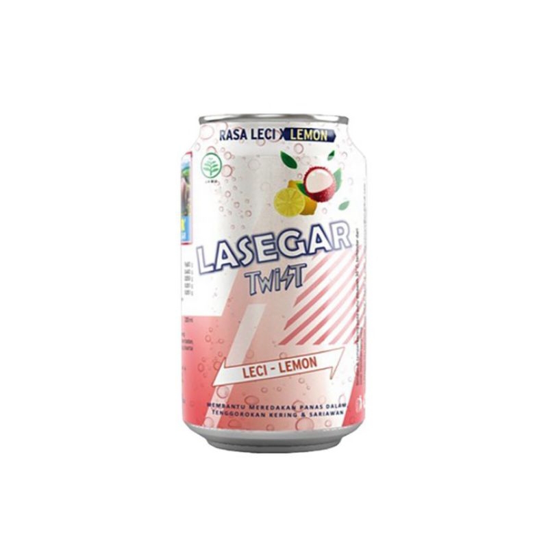 

Lasegar Twist Minuman Penyegar Leci Lemon 320 ml