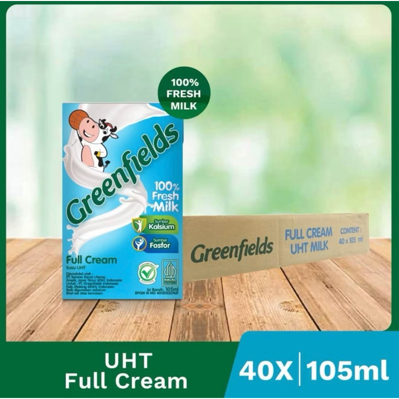 

Greenfields UHT Full Cream (1 Dus)