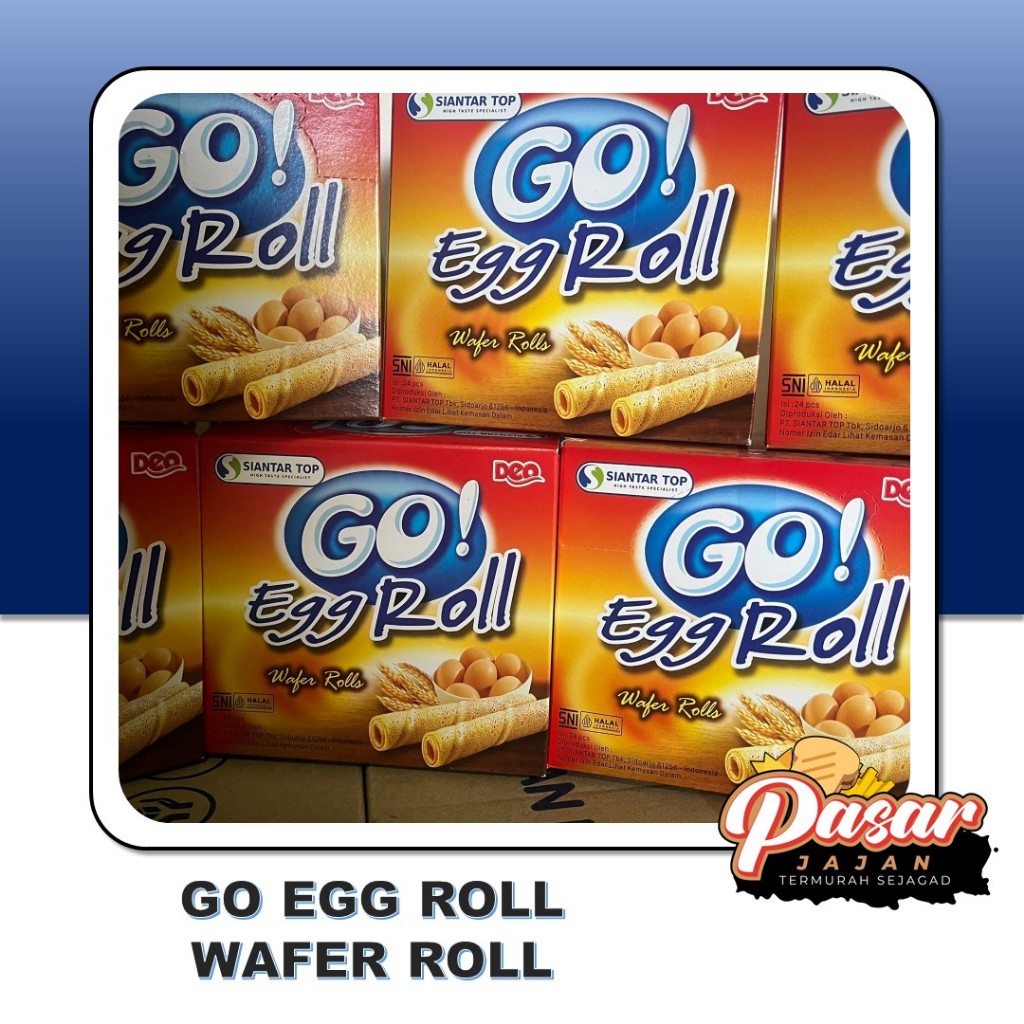 

Go Egg Roll Wafer Roll 24pcs