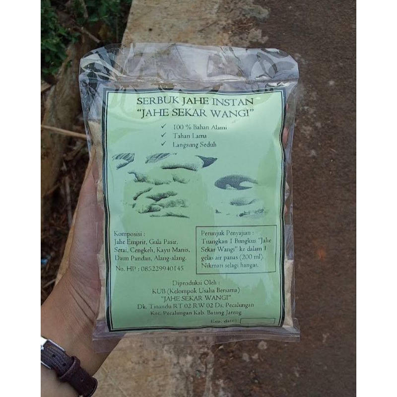

Serbuk Jahe Sekar Wangi Home made