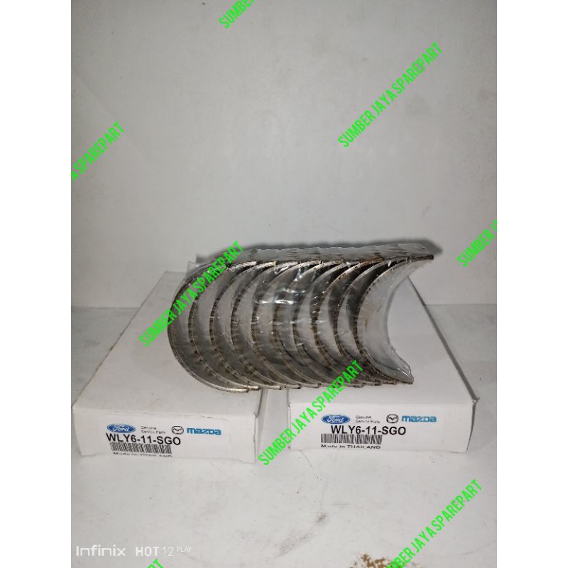 METAL DUDUK FORD 2.5 / METAL MAIN BEARING FORD RANGER 2.5