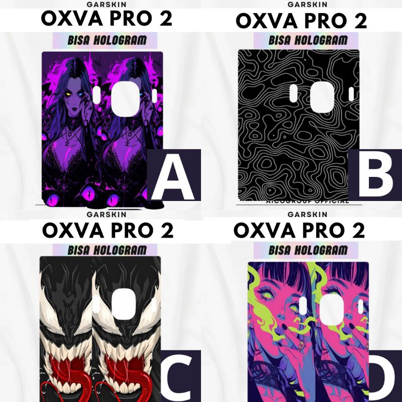 

stiker inner garskin oxxsspaaa pro 2 bisa hologram dan custom desain