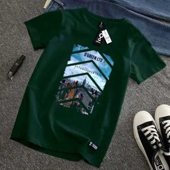 D`GREEN Tshirt HIJAU Original Pria Wanita Motif TEKS D GREEN LTD PUTIH / Kaos Greenlight Original / 