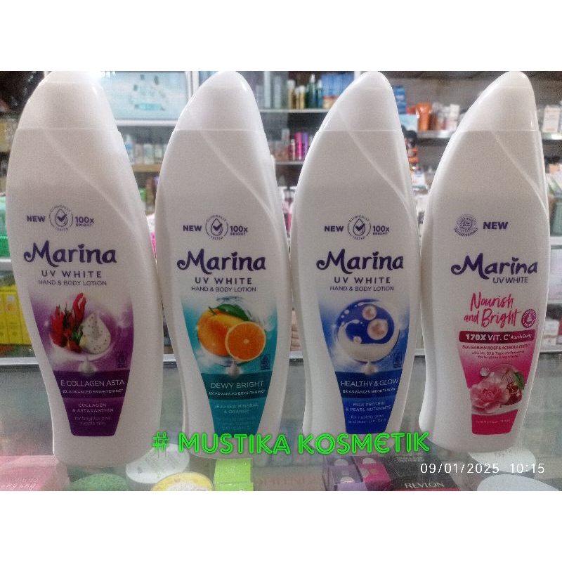 Marina uv white body lotion