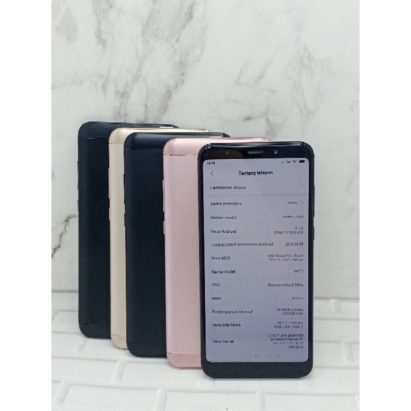 Redmi|Hp second redmi 5plus ram 4/64gb