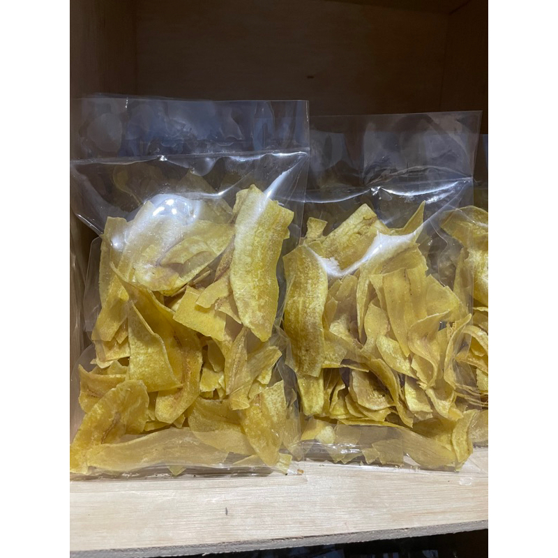 

KERIPIK PISANG ASIN GURIH 80gr/keripik goceng