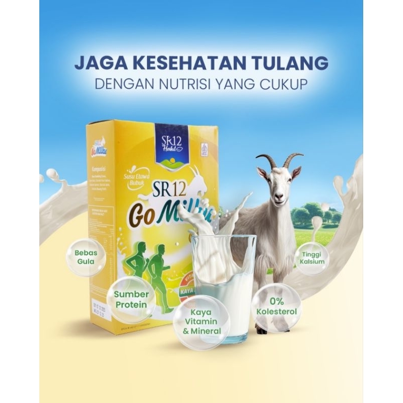 

SR12 Gomilku Gold |Susu Kambing Etawa Gomilku Gold