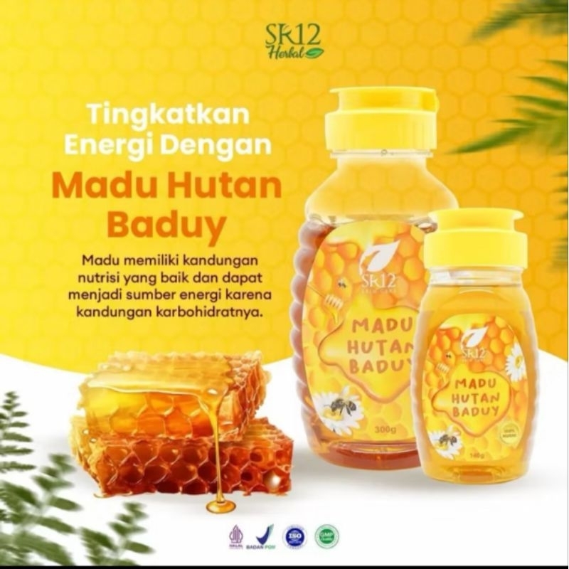 

Madu Hutan Baduy SR12 / Madu Asli Murni Tanpa Campuran Bahan Pengawet Dan Pemanis Buatan