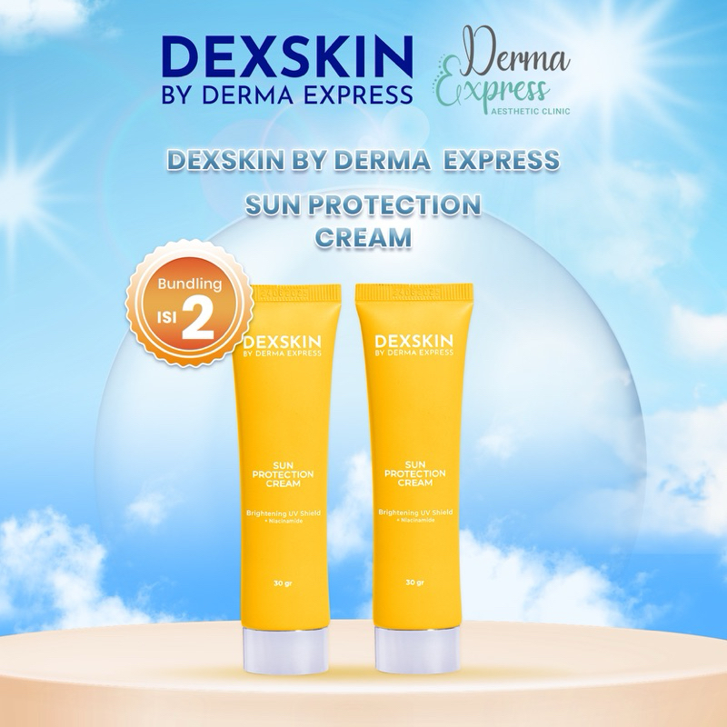 Derma Express Sunscreen / Sun Protection Cream spf 30 (Isi 2)