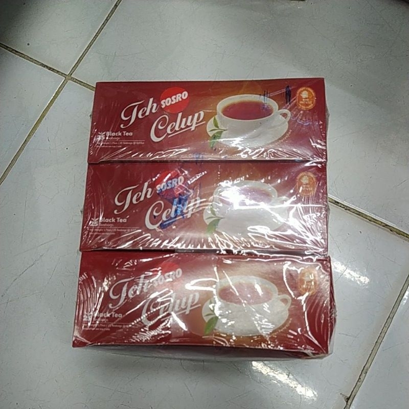 

teh celup sosro black tea