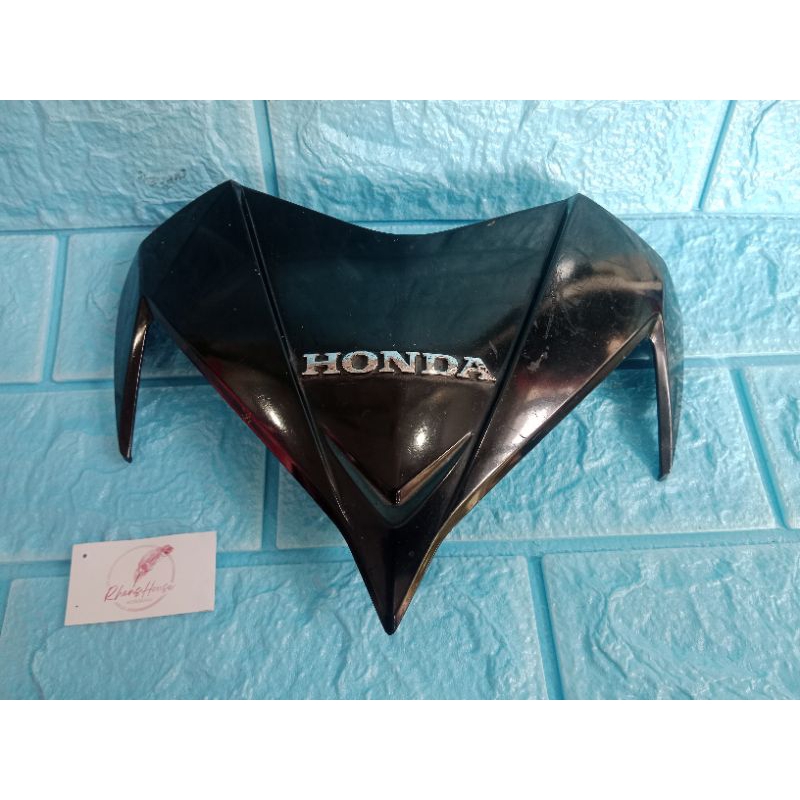 Visor Depan Spidometer Honda Supra X 125 Batman Ori Copotan Motor Winshield Tutup Batok Depan SupraX