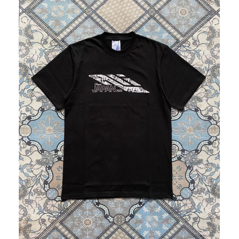 Ali Radio Japan Tour Map Tee Black