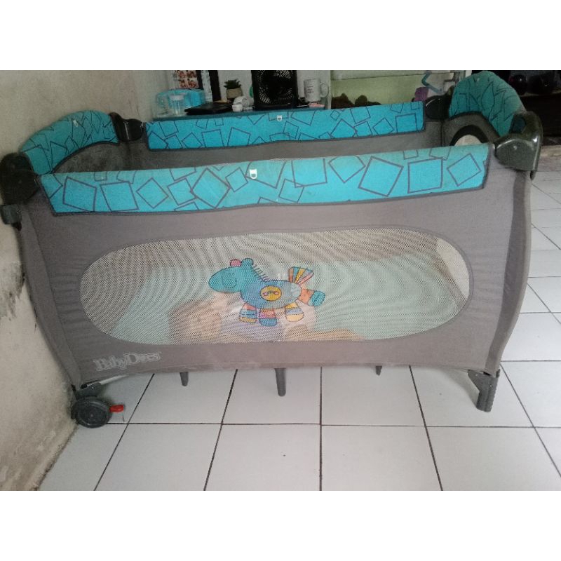 preloved tempat tidur box bayi babydoes