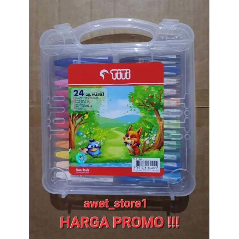 

KRAYON TiTi 24 WARNA CRAYON SET KERAYON LENGKAP