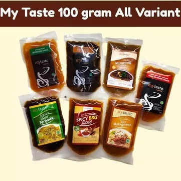 

MY TASTE SAUS KEMASAN 100 GRAM VARIANT