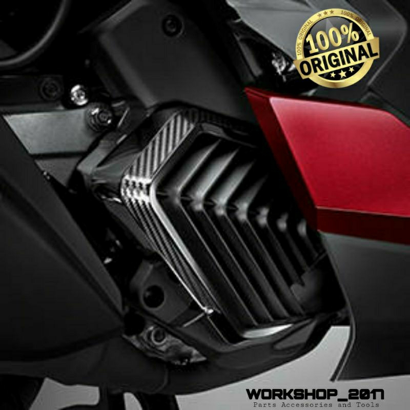 Aksesoris Garnish Radiator New PCX 160 Original Honda