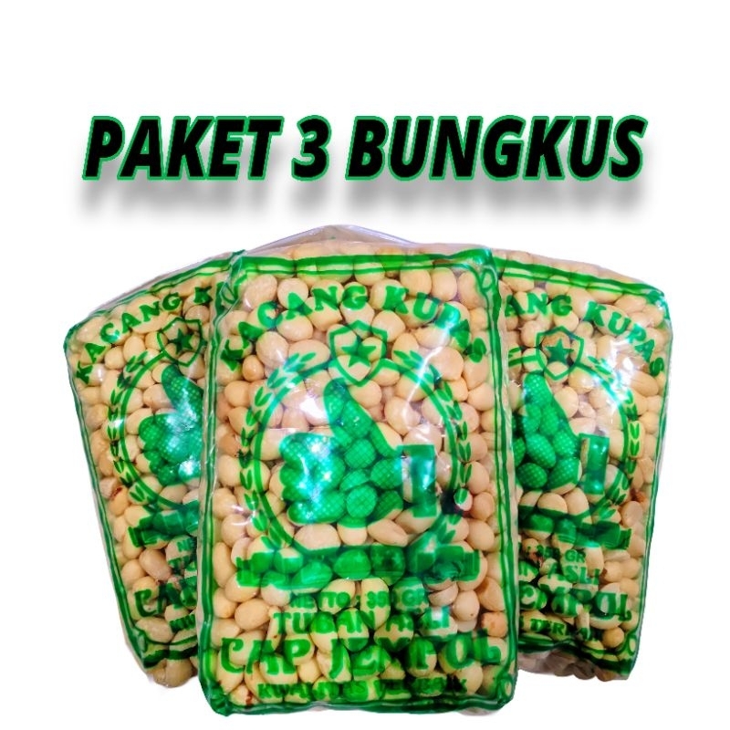 

Kacang kupas Cap JEMPOL [KUALITAS TERBAIK]