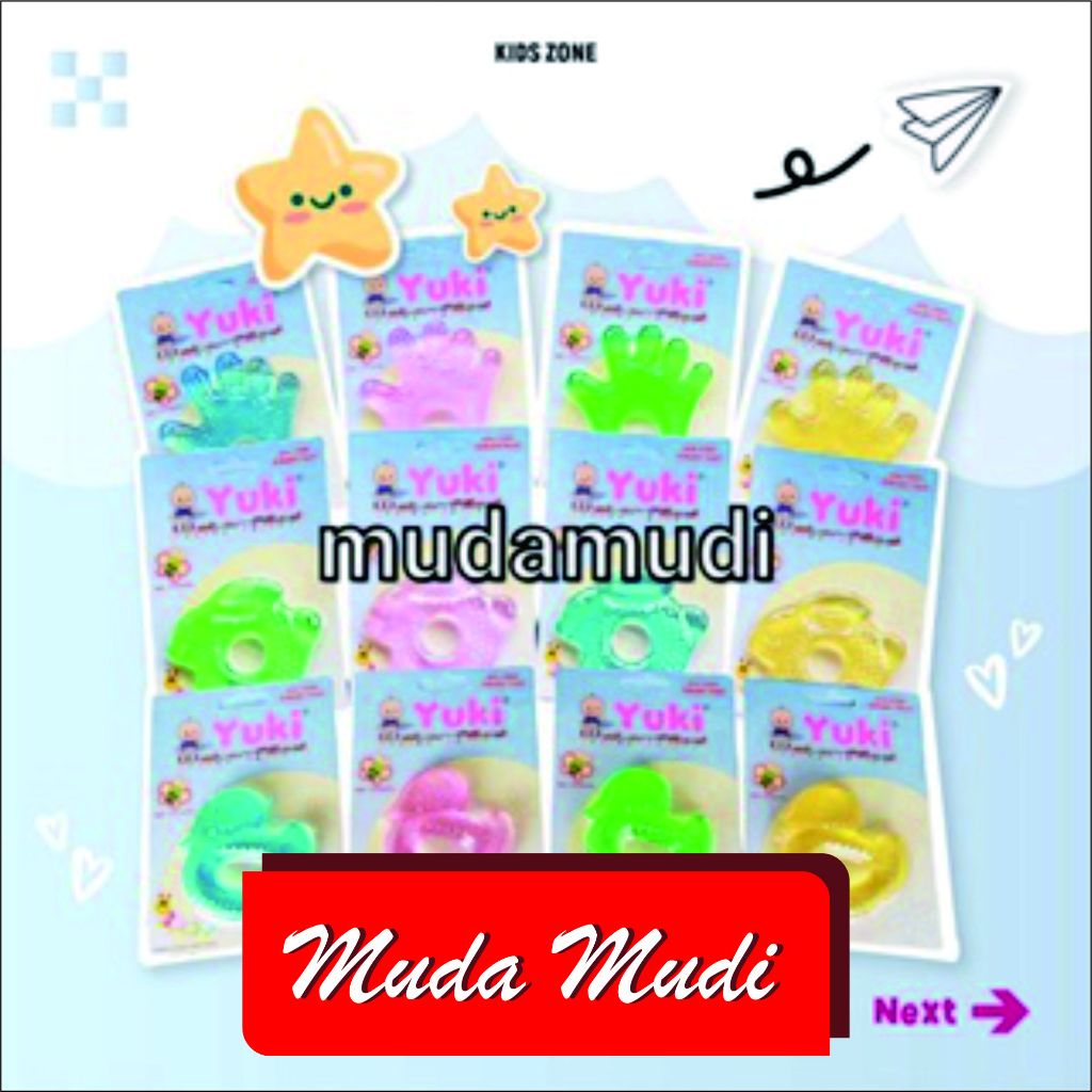 [Muda-mudi] YUKI Water Teether / Gigitan Air Yuki