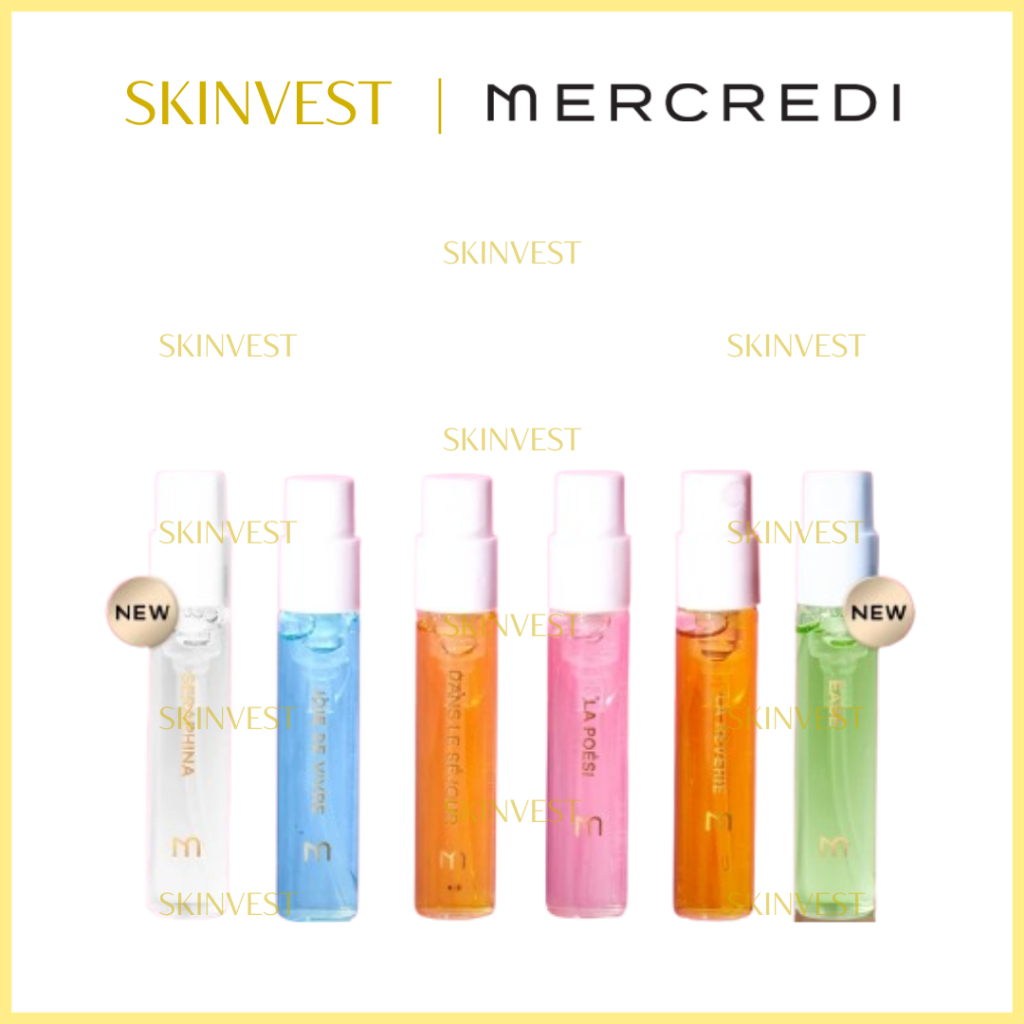 MERCREDI Eau de Parfum EDP Perfume Spray Vial 2 ml - Dans le Sejour Ease Joie de Vivre La Poesi Reve