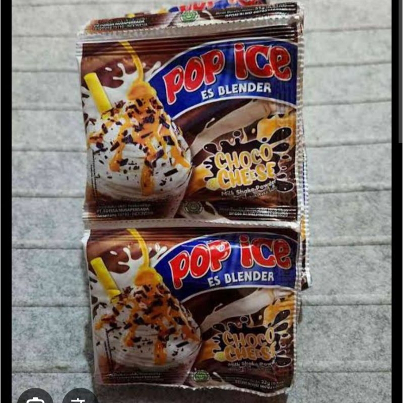 

Pop Ice minuman Kemasan renteng isi 10 pcs