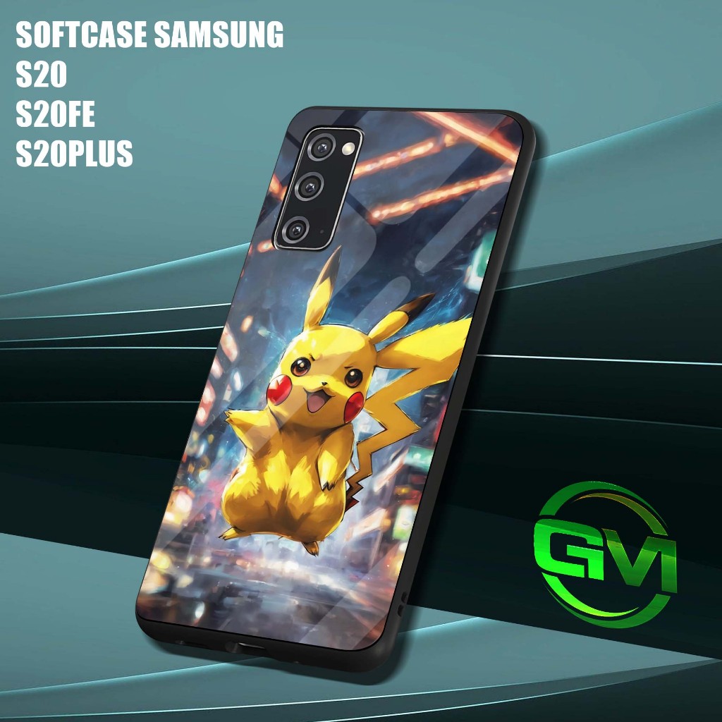 GM17 Softcase Kilau Samsung S20 | S20FE | S20 PLUS | S20 FE 20+ Case Casing Kesing Mika Glossy Kaca 