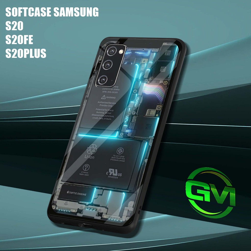 GM48 Softcase Kilau Samsung S20 | S20FE | S20 PLUS | S20 FE 20+ Case Casing Kesing Mika Glossy Kaca 