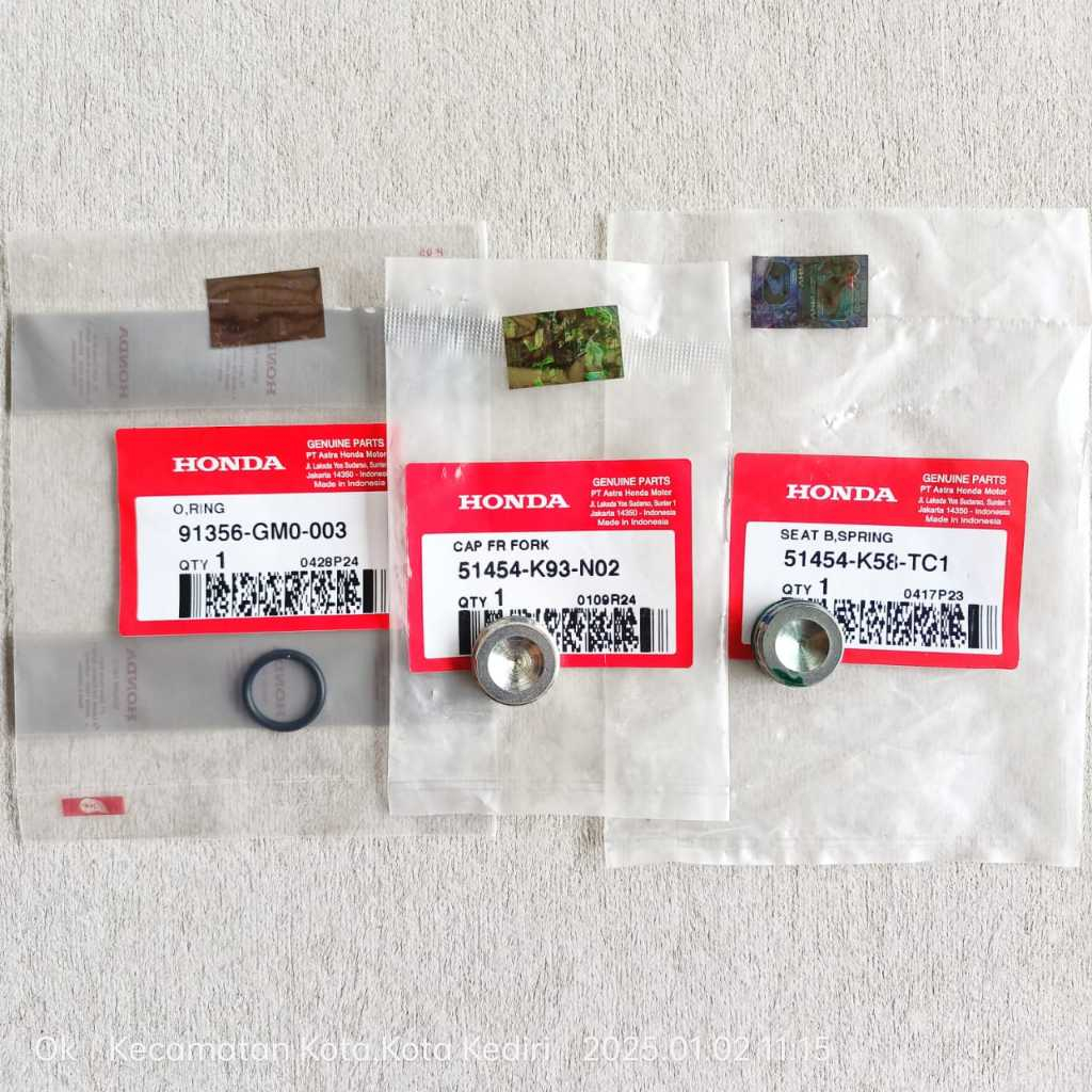 Tutup As Shock-Skok Depan BeAT-LED Scoopy-LED Genio New-Vario 125-K2V Vario-160 Stylo Cub-125 Ori AH