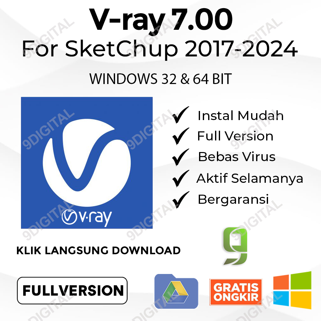 V-RAY Next v.7.00 For Sketchup Pro Terbaru 2017 - 2024