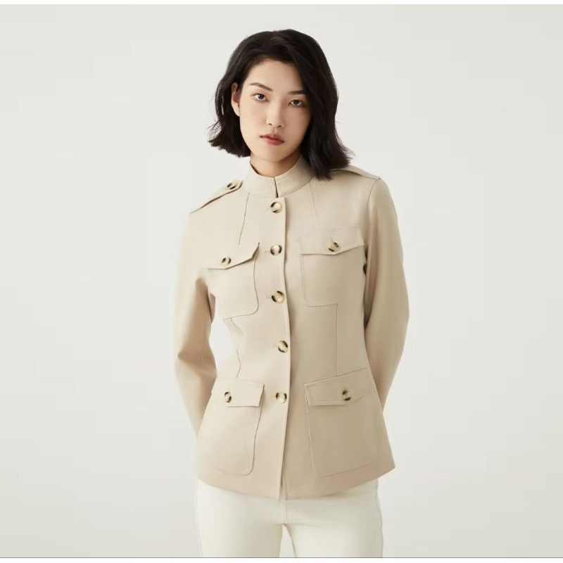 Blazer Wanita Korea Casual,Blazer Formal Wanita Coat,Blazer Wanita Style Trendy