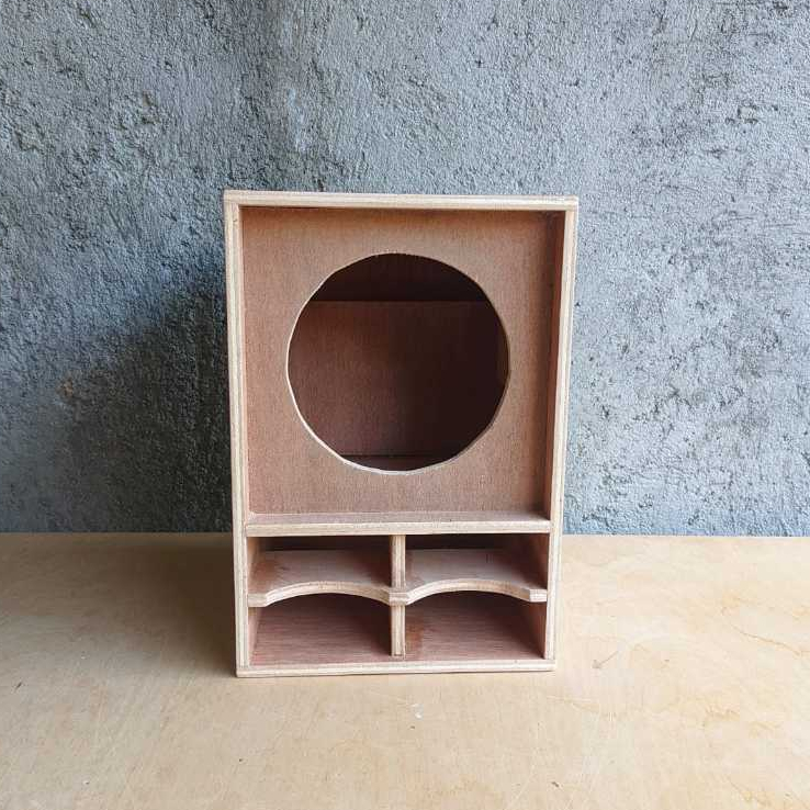 box speaker cbs 6 inch box subwofer miniatur