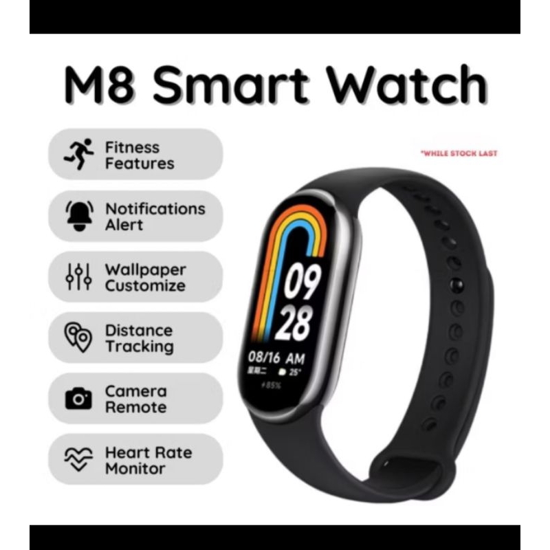M7 & M8 SmartWatch SmartBand