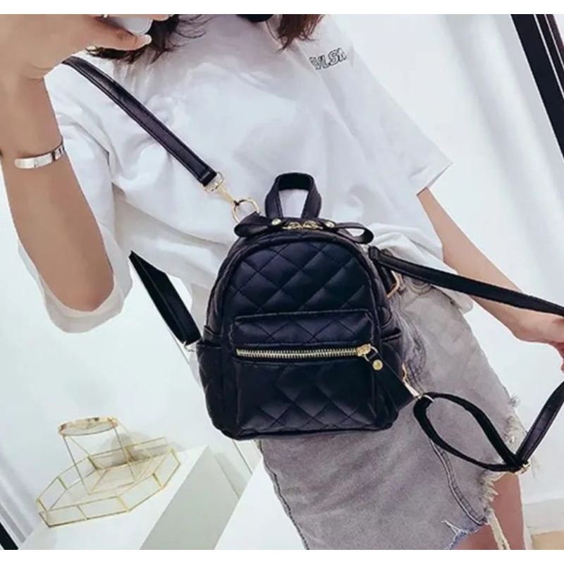 tas gendong mini / tas ransel wanita