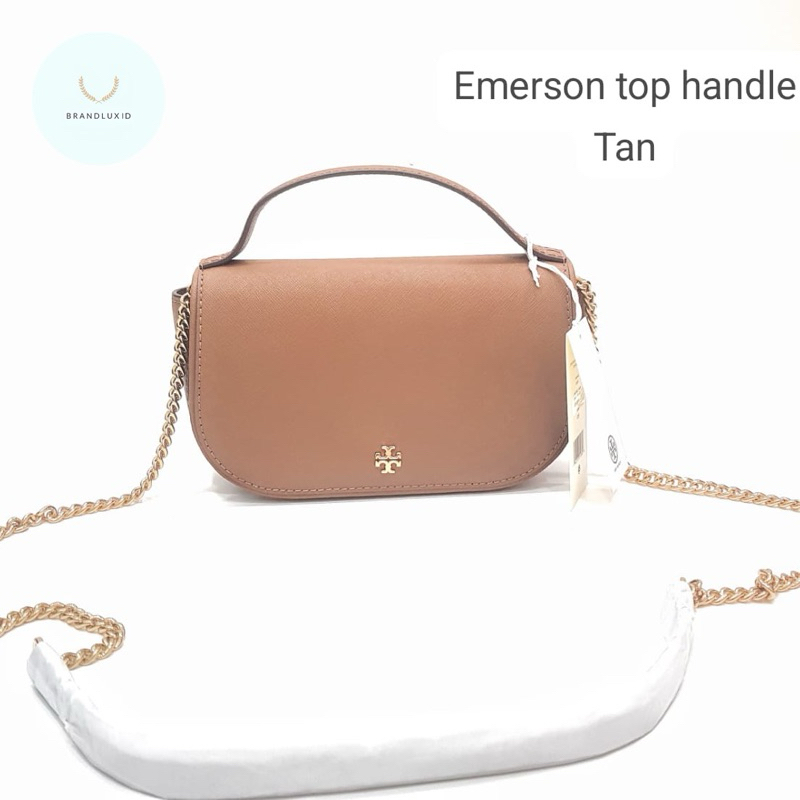 Tory Burch emerson top handle GHW