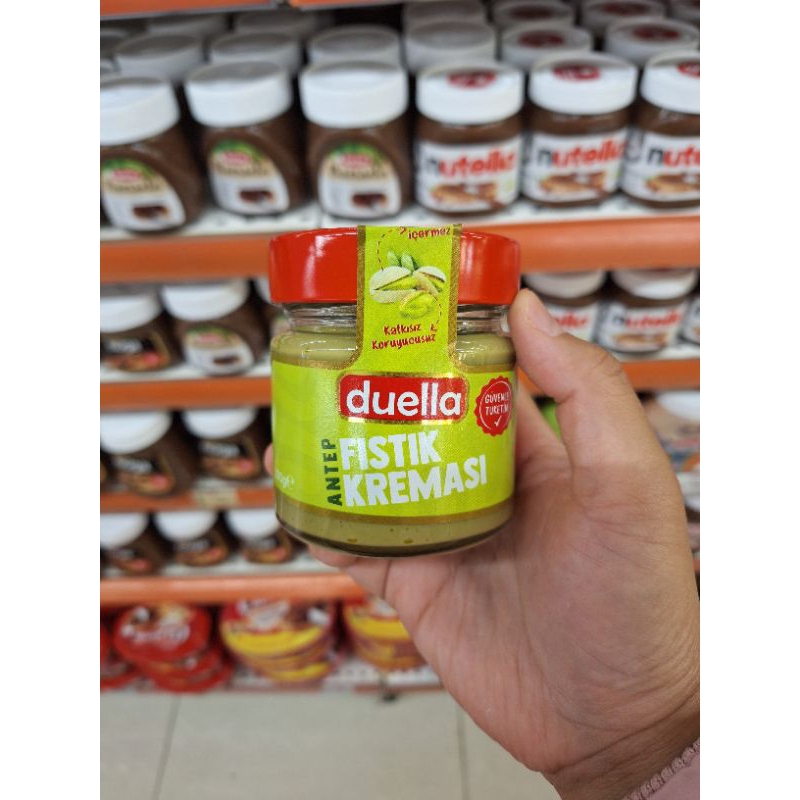 

Kode A Duella Cream Pistachio Original Turki | Makanan Khas Turki | Jajanan Import | Jastip Turki