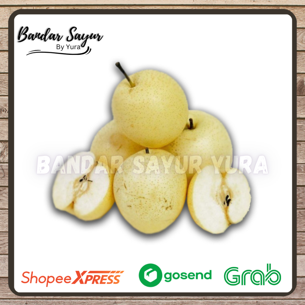 

PEAR CENTURY/YALIE SWEET PIR FRESH 1KG BUAH SEGAR PROMO BANDUNG | BANDAR SAYUR