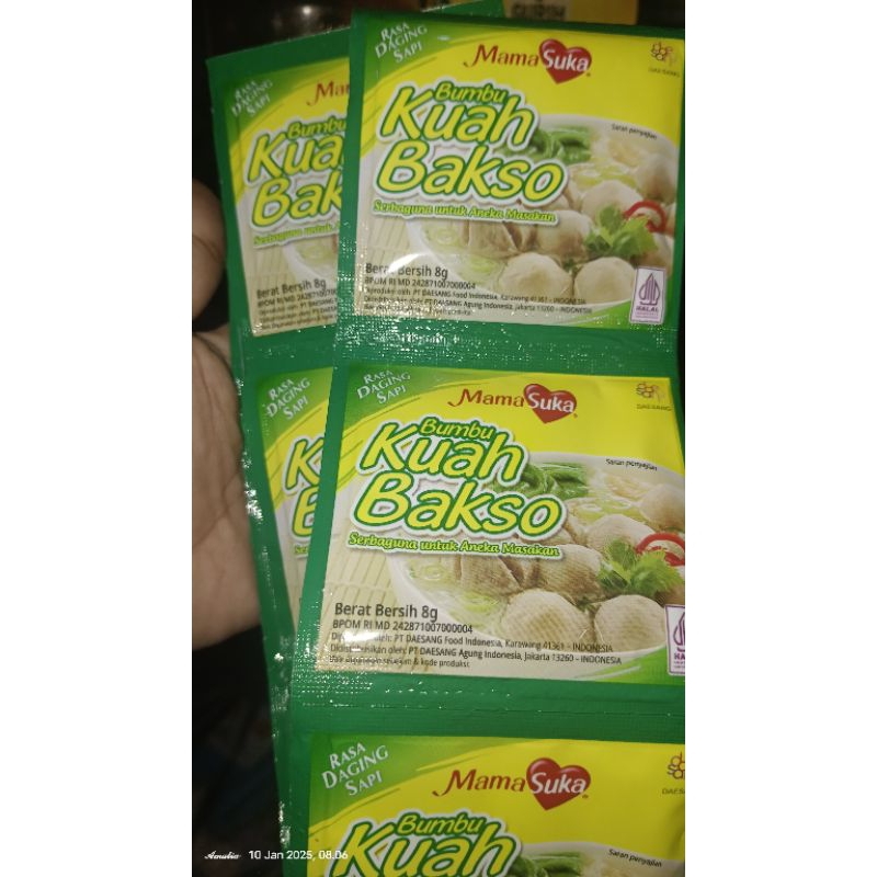 

KUAH BAKSO sachet isi 12 pcs