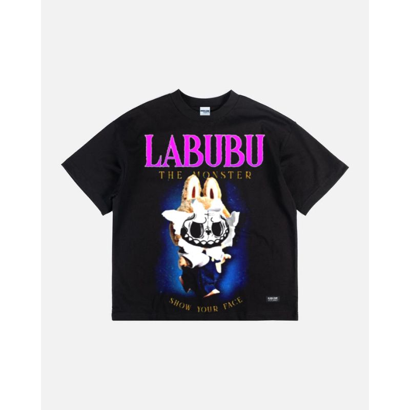 T-SHIRT BUCKSANDCOW BOXY OVERSIZE - LABUBU / KAOS BUCKS&COW
