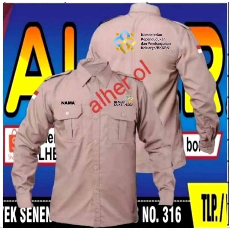 BKKBN Kemeja BKKBN baju BKKBN seragam BKKBN kemeja kerja BKKBN baju kerja BKK seragam kerja BKKBN Pd