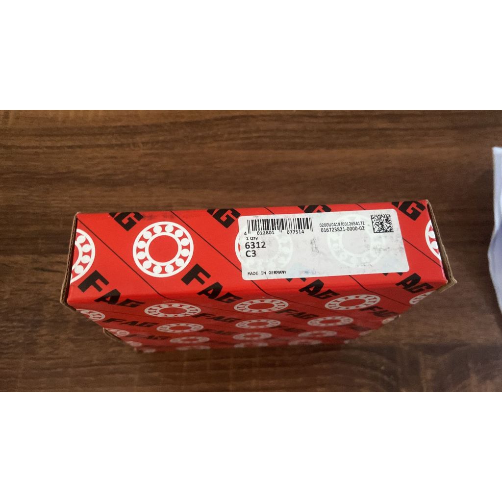 BEARING FAG 6312 C3
