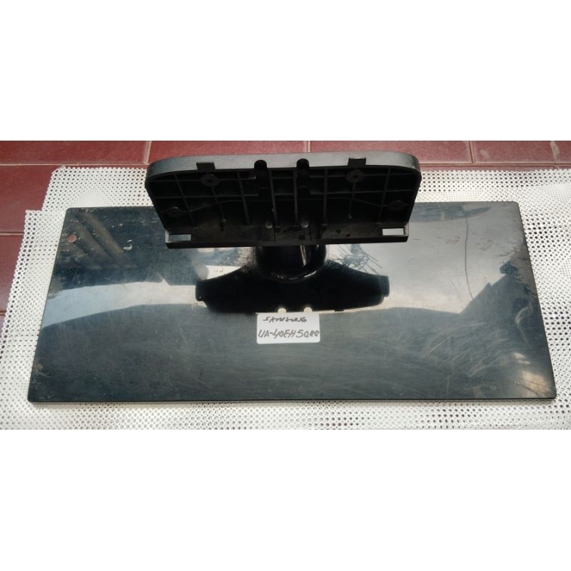 STAND KAKI DUDUKAN BRIKET TV SAMSUNG UA 40EH5000 +BUAT 4 BIJI