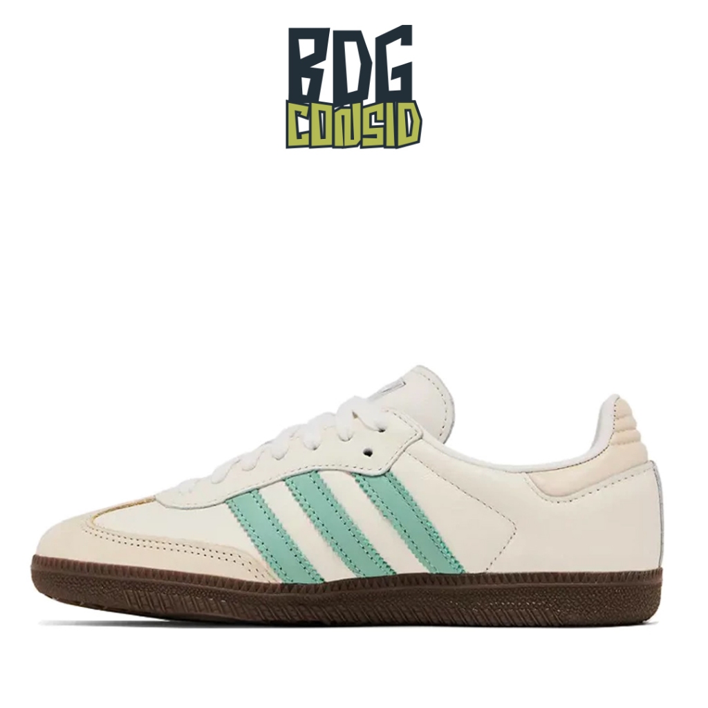 Sepatu Abibas Samba OG Hazy green