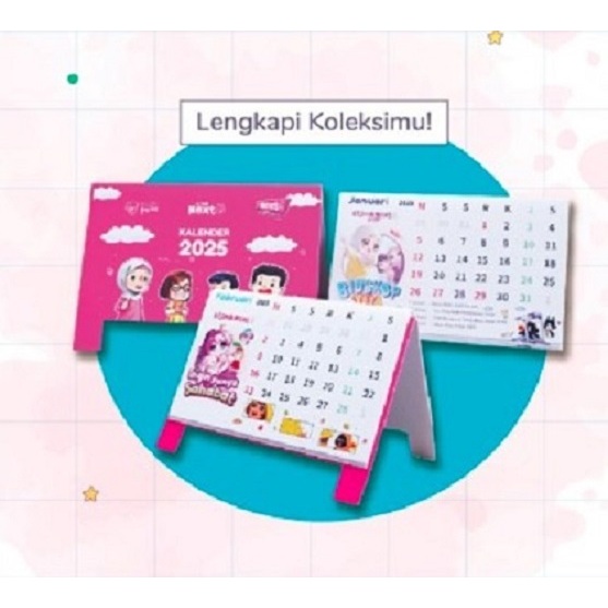 

[Mizan Medan] TIDAK DIJUAL KALENDER NEXT G 2025 - CAB