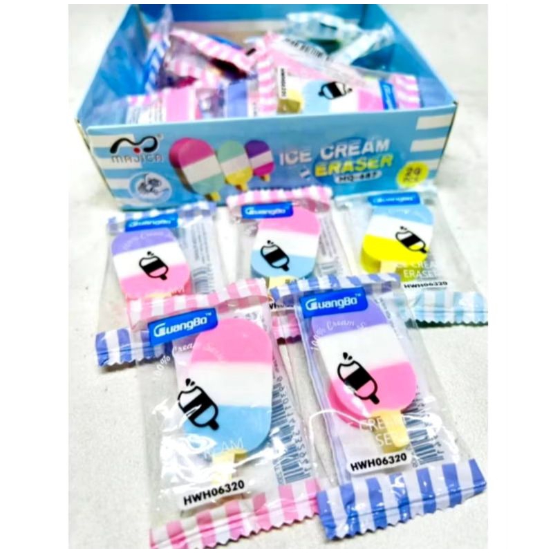

Penghapus / Eraser Model Ice Cream Lucu untuk Anak Sekolah | Harga per 3 pcs/biji