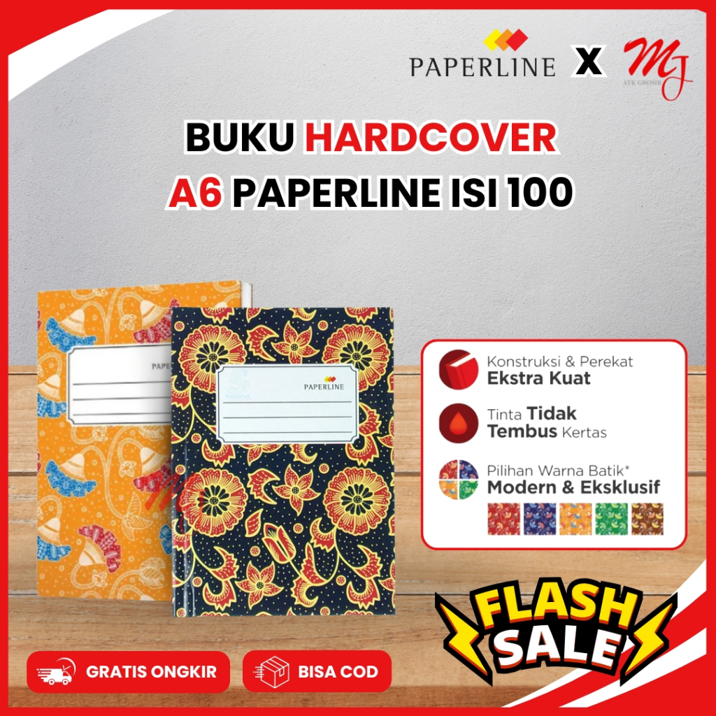 

Buku Tulis Hard Cover / Buku Tulis Hard Case / Buku Akuntan / Buku Akuntansi A6 Kecil paperline