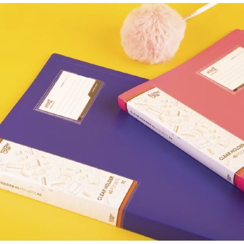 

CLEAR HOLDER FOLDER ONE 60 POCKET