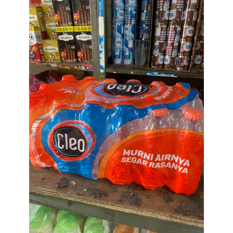 

Air Mineral Cleo 1 Dus isi 24 botol x 220ml